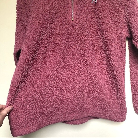 PINK Victoria's Secret Pink Teddy Sherpa Size Small - Picture 4 of 12